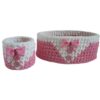 Set of 2 Crochet Storage Baskets Yarn Model Donya