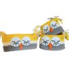 Set of 3 Crochet Storage Baskets Yarn Model Joghd