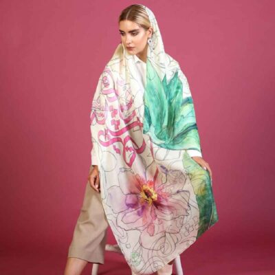Persian Printed Shawl Artistic & Lightweight Hess