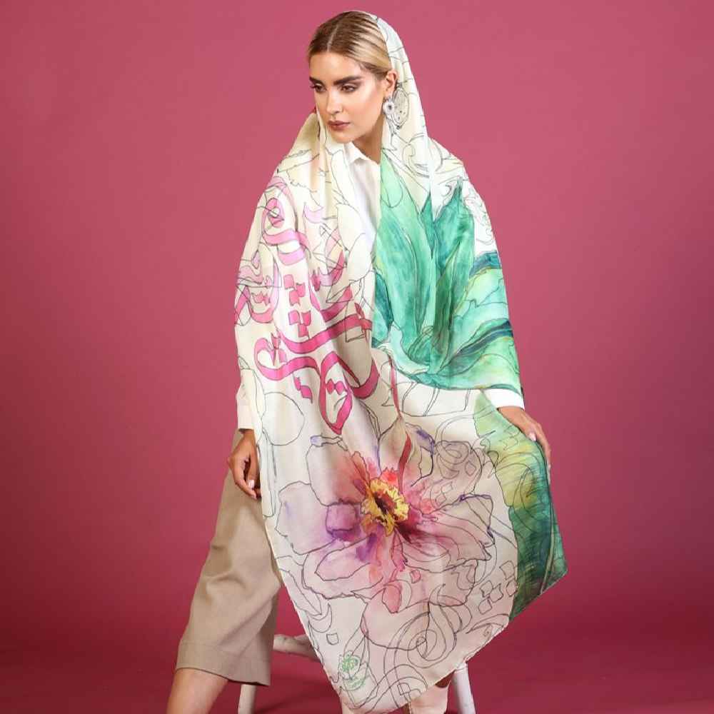 Persian Printed Shawl Artistic & Lightweight Hess
