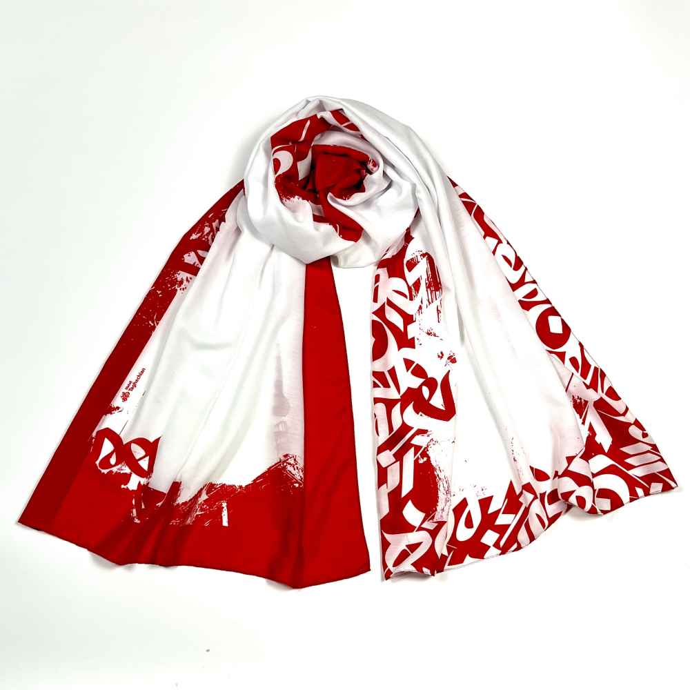 Persian Printed Shawl Artistic & Lightweight Majnoon