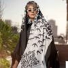 Persian Printed Shawl Artistic & Lightweight Parastoo
