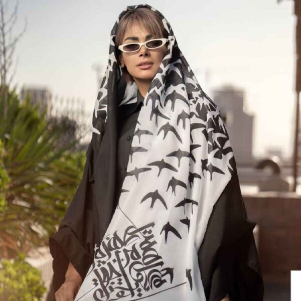 Persian Printed Shawl Artistic & Lightweight Parastoo