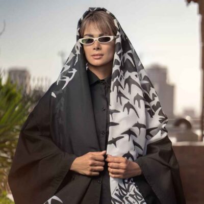 Persian Printed Shawl Artistic & Lightweight Parastoo