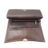 Persian Leather Long Wallet for Women with Jahan Design