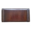 Persian Leather Long Wallet for Women with Negar Design