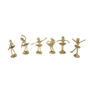Set of 6 Realistic Ballerina Figurines – Elegant Ballet Dancer