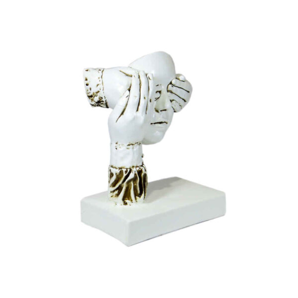 Closed Eyes Figurine Statue