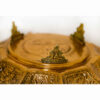 Persian Decorative Copper Engraved Plate Rima