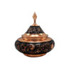 Handcrafted Persian Engraved Copper Sugar Bowl Emad