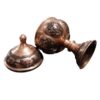 Handcrafted Persian Engraved Copper Sugar Bowl Pars