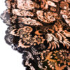 Decorative Copper Tray Hand-Engraved with Persian Artisanal Diamond