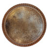 Persian Copper Serving Tray Traditionally Hammered Mahtab