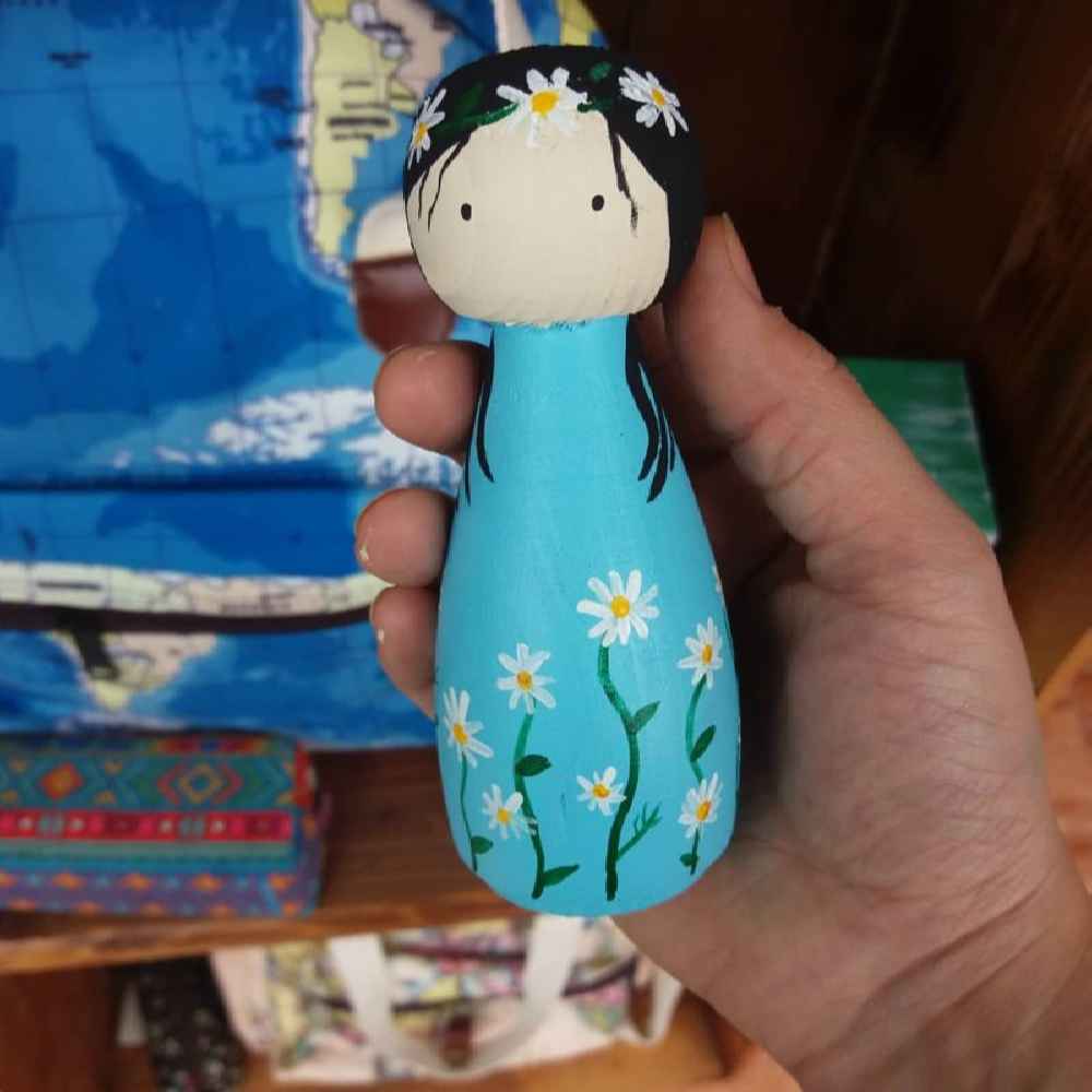 Handmade Wooden Peg Dolls – Seasons | Seasonal Wooden Characters