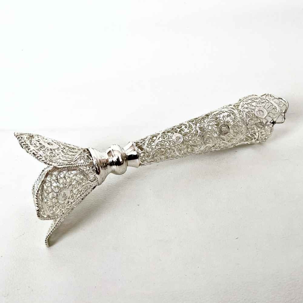 Handcrafted Persian Filigree Decorative Vase Mahtab