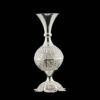 Handcrafted Decorative Persian Filigree Silver Coated Vase Sana