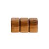 Set of Wooden Salt & Pepper Shakers Hamta
