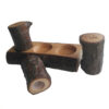 Set of Wooden Salt & Pepper Shakers Jungle