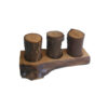 Set of Wooden Salt & Pepper Shakers Jungle