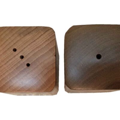 Set of Wooden Salt & Pepper Shakers Luck