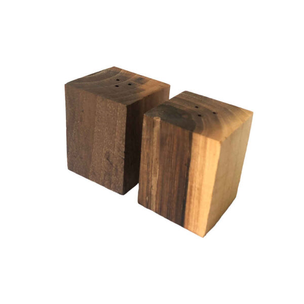 Set of Wooden Salt & Pepper Shakers Mina