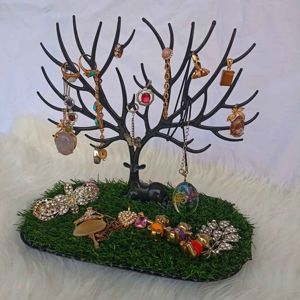 Novelty Jewelry Holder and Organizer Model Deer Antlers (x2)