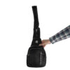 Leather Sling Shoulder Bag Luxurious Handcrafted Royal