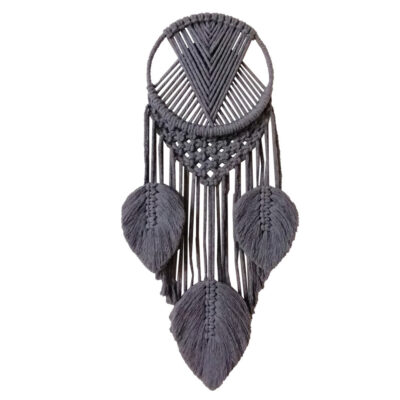 Macrame Wall Hanging Tapestry Art Bohemian Leafs