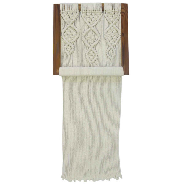 Macrame Wall Hanging Tapestry Art Bohemian Lilac