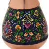 Decorative Copper Vase Hand-Painted with Persian Minakari Enamel Samira