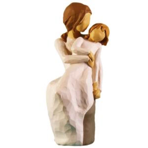 Mother & Daughter Figurine Statue