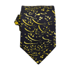 Men’s Necktie – Persian Inspired Artistic Calligraphy Baran