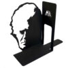 Ahmad Shamlou Portrait Persian Metal Art Bookend – Great for Intellectual Spaces