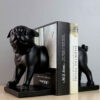 Polyester Sculpture Bookend with Animal-Theme Dog