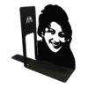 Forough Farrokhzad Portrait Persian Metal Art Bookend – Suitable for Poetry Lovers