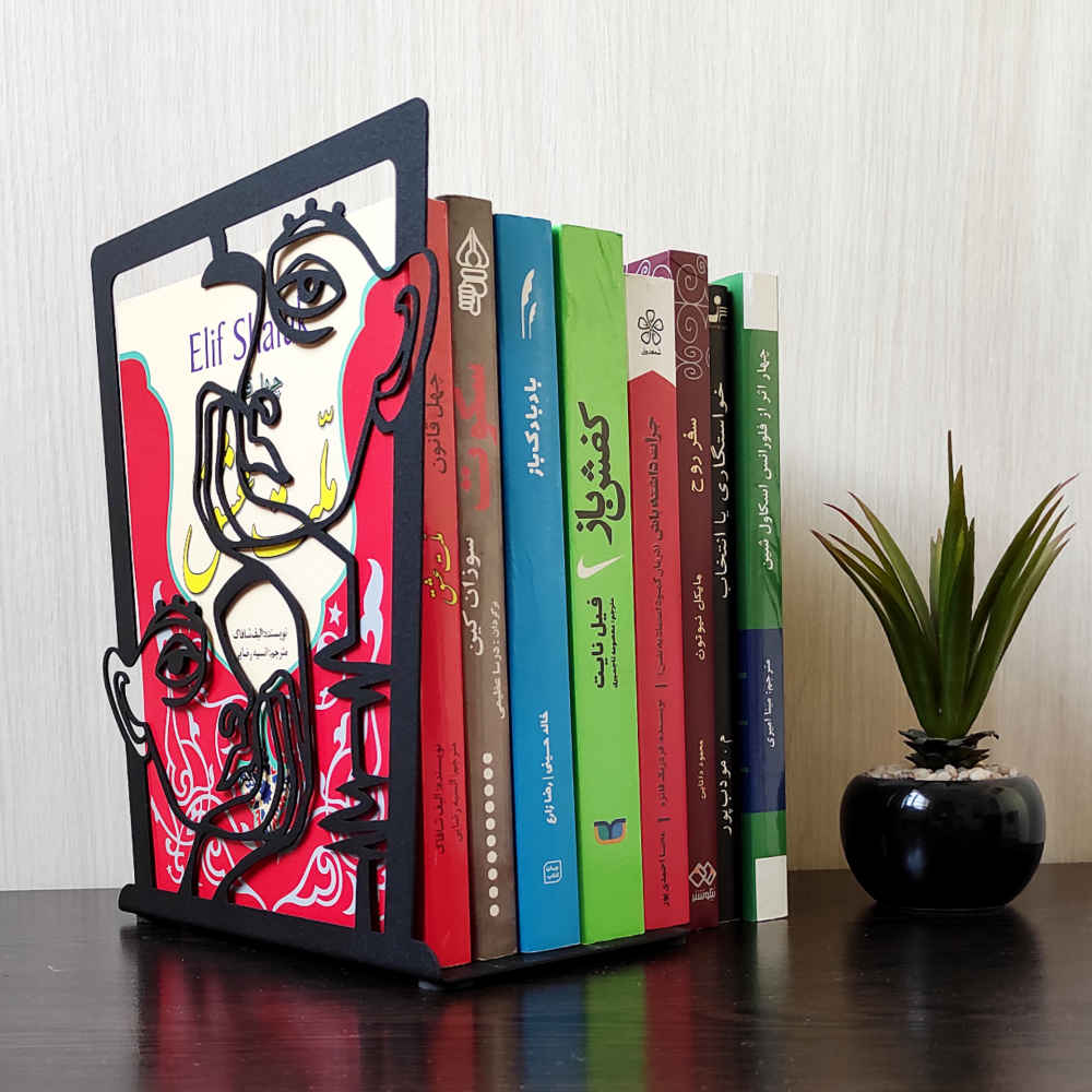 Journal Design Metal Art Bookend – Ideal for Writers’ Desks