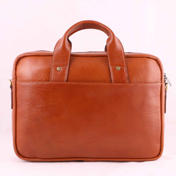 Persian Genuine Leather Briefcase Model Hamoun ShopiPersia