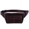 Real Leather Waist Pack with Adjustable Belt - Stylish Accessory for Everyday Carry