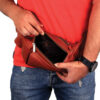 Real Leather Waist Pack with Adjustable Belt - Stylish Accessory for Everyday Carry