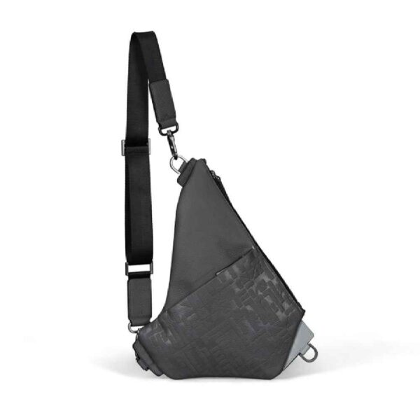 Real Leather Waist Pack with Adjustable Belt - Stylish Accessory for Men