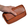 Real Leather Fanny Pack with Adjustable Belt for Men - Daily Carry Solution
