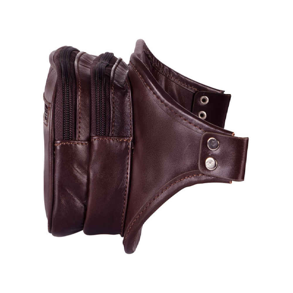 Real Leather Waist Pack with Adjustable Belt – Fashion Statement for Everyday Carry