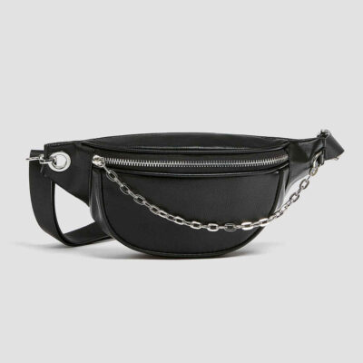 Real Leather Waist Pack with Adjustable Belt – Fashion Statement for Women
