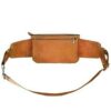 Real Leather Fanny Pack with Adjustable Belt for Men - Perfect for Outdoor Activities