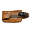 Real Leather Fanny Pack with Adjustable Belt for Men - Great for Travel & Outdoor Use