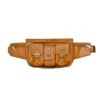 Real Leather Fanny Pack with Adjustable Belt for Men - Great for Travel & Outdoor Use