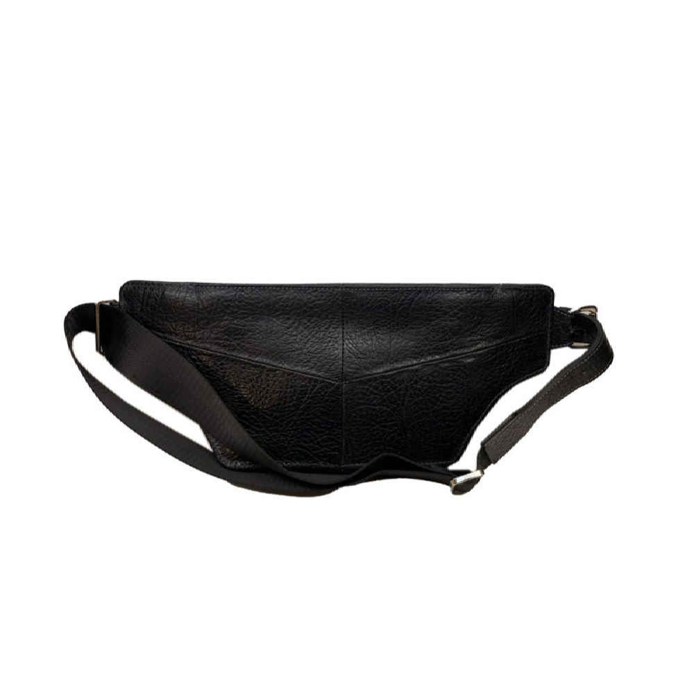 Real Leather Fanny Pack with Adjustable Belt for Men – Ideal for Daily Use