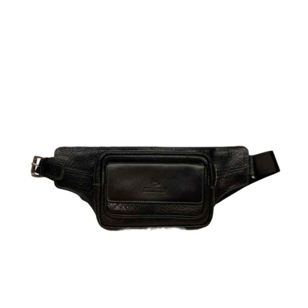 Real Leather Fanny Pack with Adjustable Belt for Men - Ideal for Daily Use