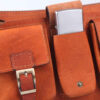 Real Leather Fanny Pack with Adjustable Belt for Men - Perfect for Travel & Outdoor