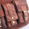Real Leather Fanny Pack with Adjustable Belt for Men - Perfect for Travel & Outdoor